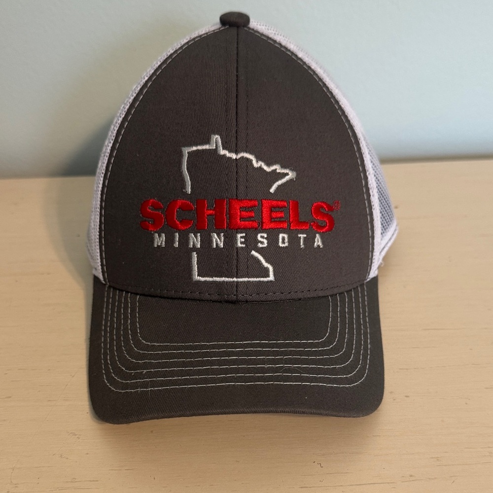 Minnesota Gray and Red Trucker Hat